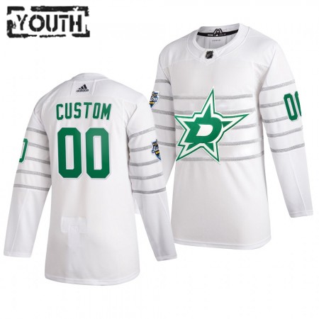 Lapsille NHL Dallas Stars Pelipaita Custom Valkoinen 2020 NHL All-Star Adidas Authentic 
